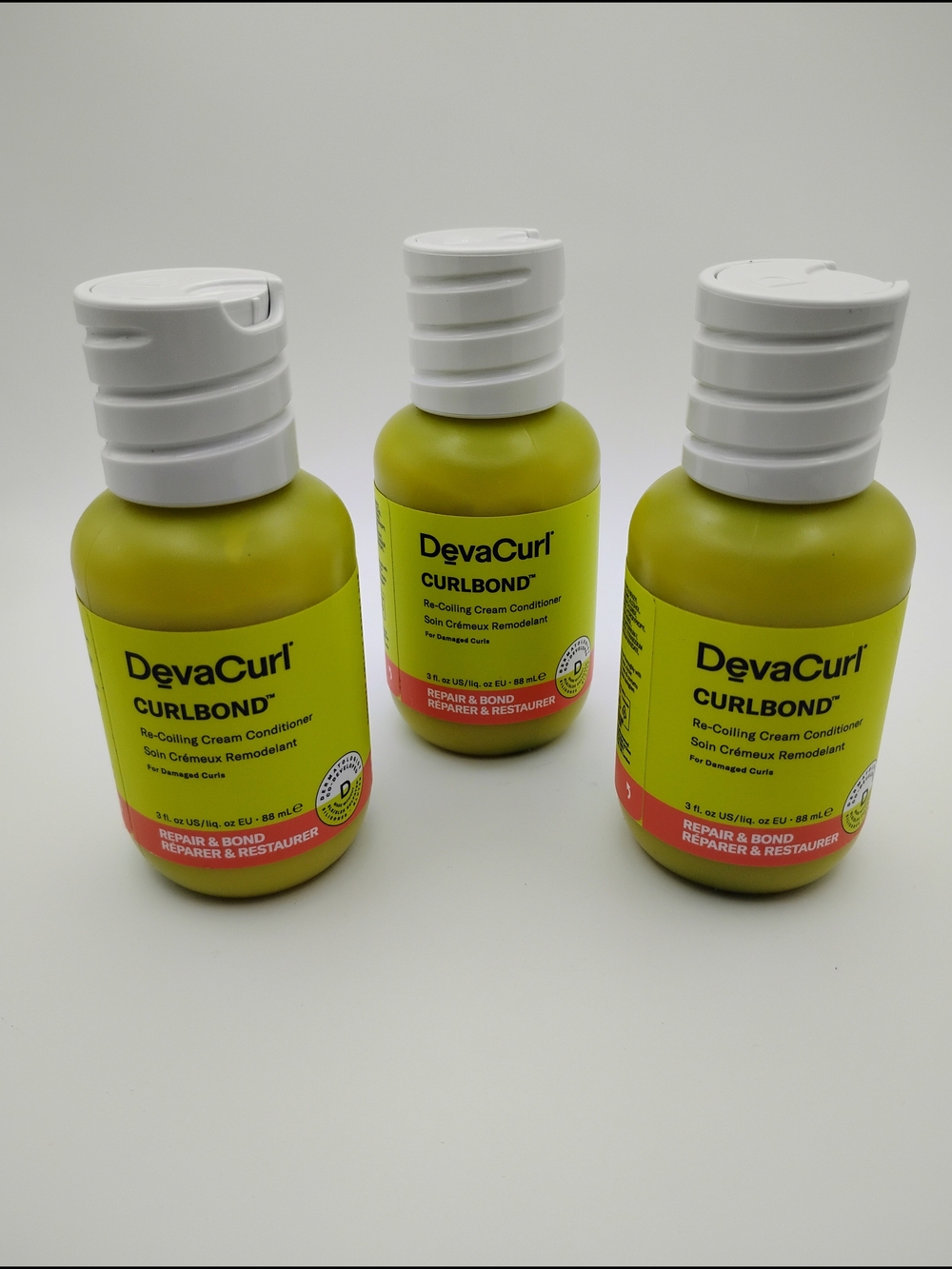 3-DevaCurl Curbond Re-Coiling Cream Conditioner